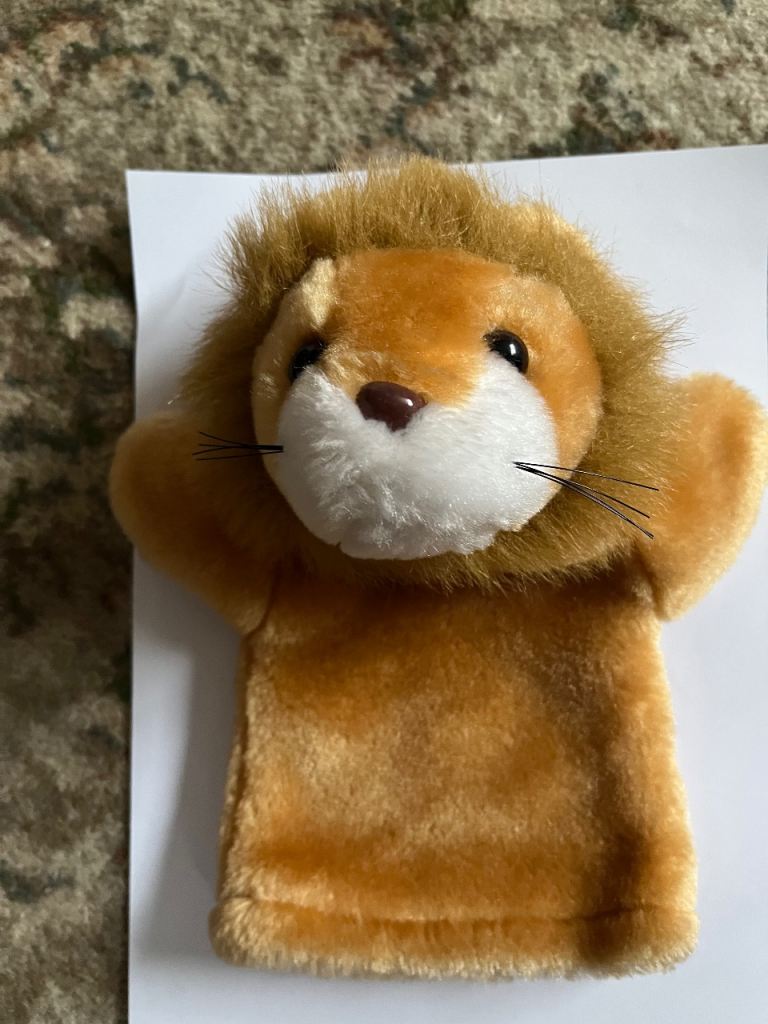 image for Children’s lion glove puppet