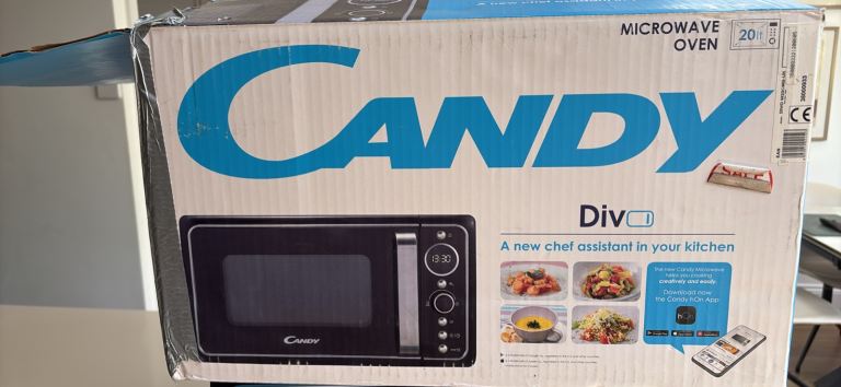 Candy DIVO 20lt microwave oven with box 
