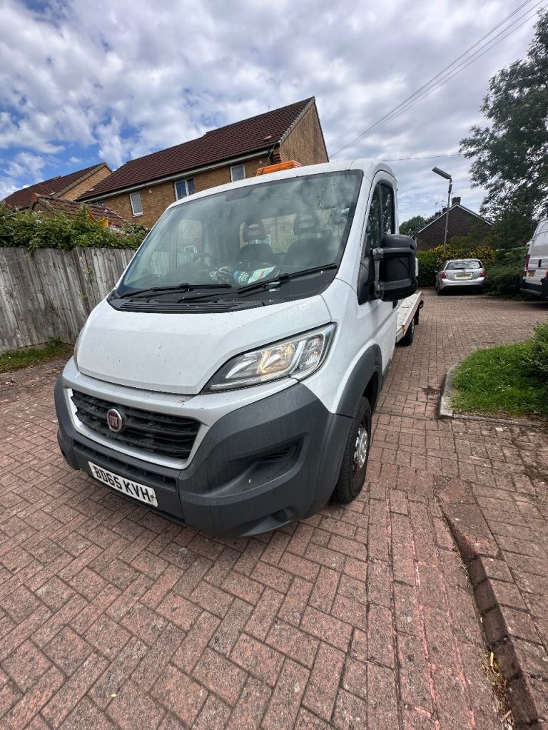 Fiat Ducato recovery truck flat bed 6 months mot No VAT