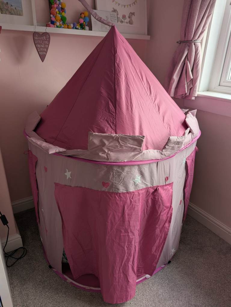 Pink IKEA tent