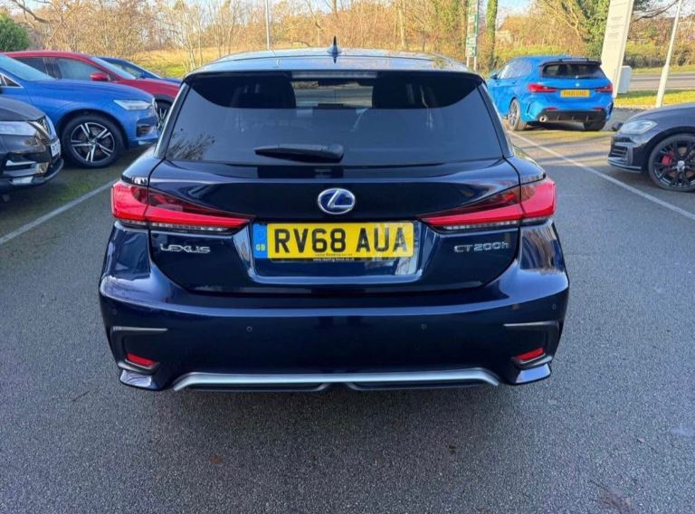 Lexus CT200h, 2018, Petrol-Hybrid, 1.8 Litre. Navy Blue