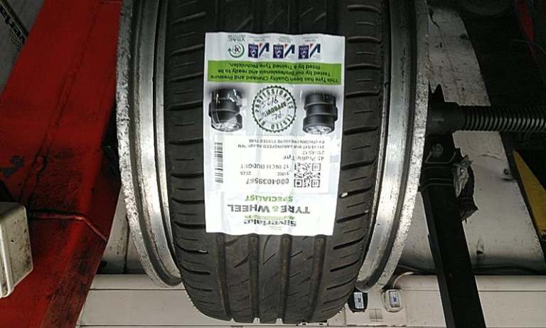 215 45 R17 91w Arrowspeed As-A01 7mm Partworn Pressure Tested Tyre