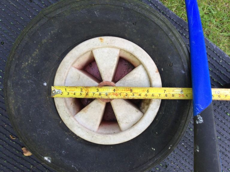 WheelBarrow Wheel…..Wheel Barrow Wheel….!