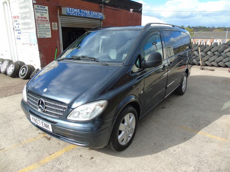 2007 Mercedes-Benz Vito 115CDI 8-Seater Auto MINIBUS Diesel Automatic