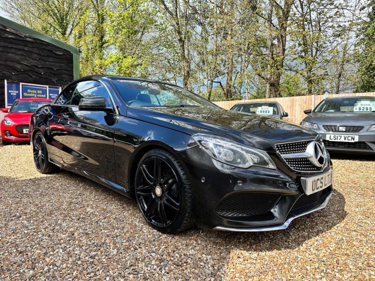 2016 Mercedes-Benz E Class 2.1 E220 BlueTEC AMG Line Cabriolet G-Tronic+ Euro 6 (s/s) 2dr CONVERT...