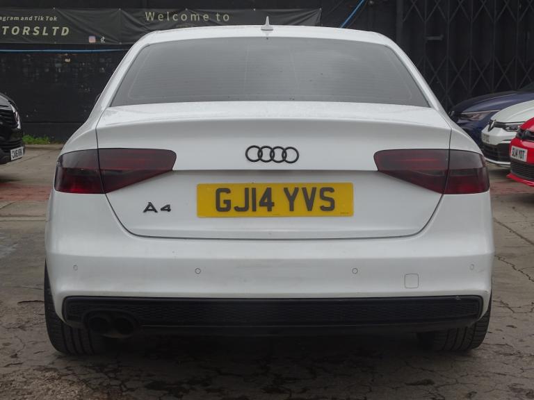 AUDI A4 2.0 TDI S line White Manual Diesel 2014