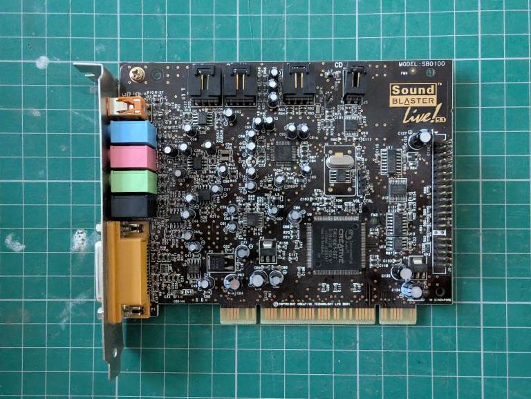 Creative Sound Blaster Live! 5.1 PCI sound card