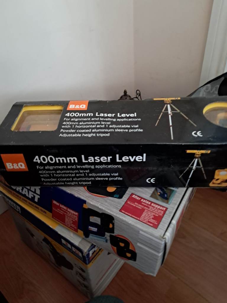 400mm laser level & tripod