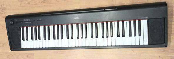 Yamaha NP-12 Piaggero Slimline Digital Piano - 61 Touch Sensitive Keys + PSU