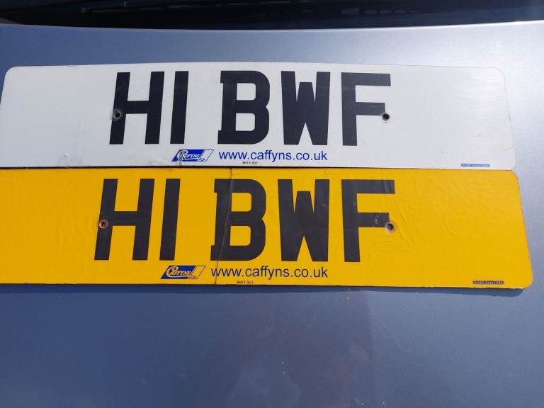 Personalised Car Number Plates