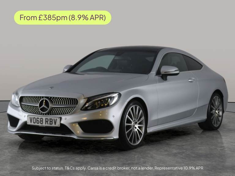 2018 Mercedes-Benz C Class 2.1 C220d AMG Line (Premium) Coupe 2dr Diesel G-Tronic+ Euro 6 (s/s) (...