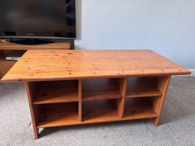 IKEA wood coffee table