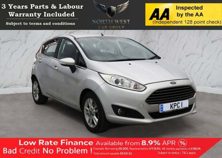 2015 Ford Fiesta 1.25 Zetec Hatchback 5dr Petrol Manual Euro 6 (82 ps) Hatchback Petrol Manual