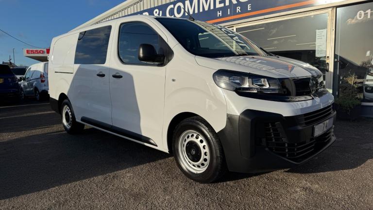 2024 Vauxhall Vivaro 2.0 Turbo D 145 Prime LWB H1 Double Cab PANEL VAN Diesel Manual