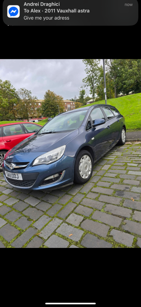 Vauxhall, ASTRA, Estate, 2011, Manual, 1598 (cc), 5 doors