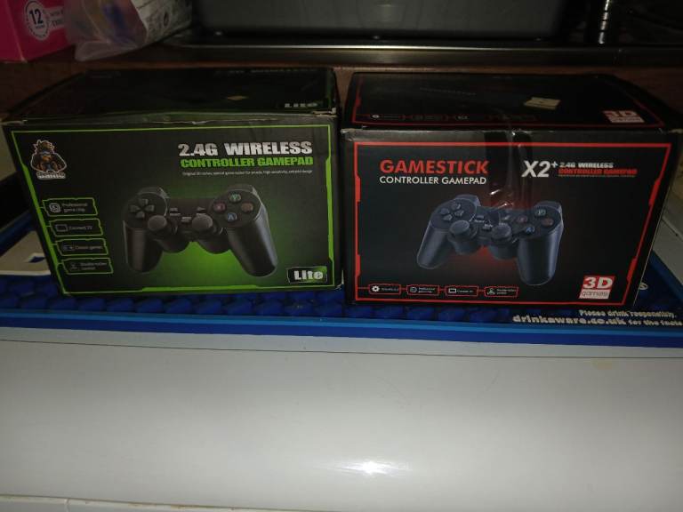 Game Stick X2+ and Lite retro game stick consoles