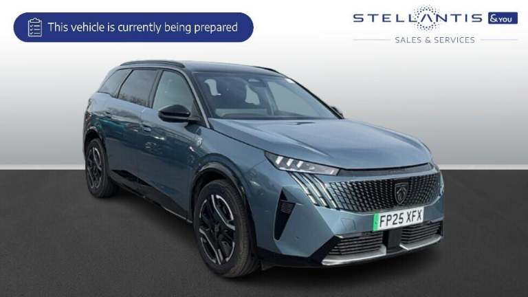 2025 Peugeot 5008 73kWh GT SUV 5dr Electric Auto (210 ps) SUV Electric Automatic