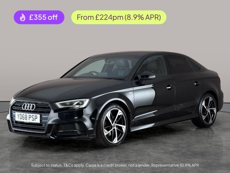 2019 Audi A3 35 TFSI Black Edition 4dr SALOON PETROL Manual