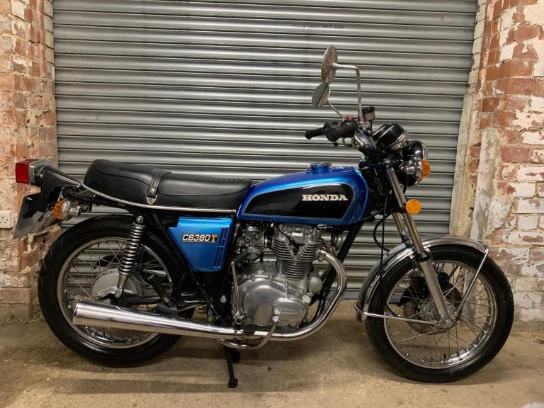 1976 Honda CB360T TWIN (CLASSIC MOTORCYCLE) ONLY 7678 MILES (AMAZING SPECIMEN)