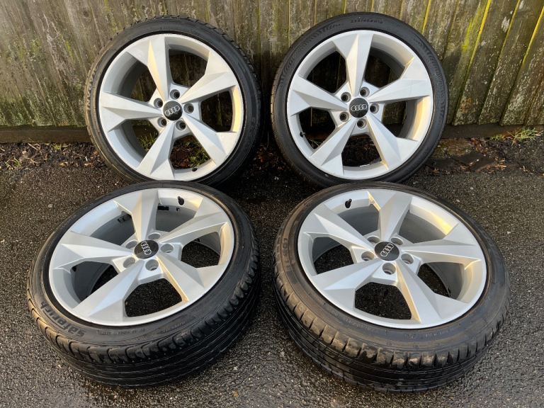 Genuine audi 18 inch alloy wheels 