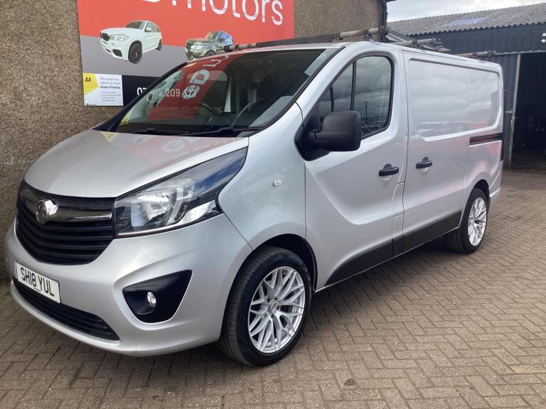 2018 Vauxhall Vivaro 2900 1.6CDTI 120PS Sportive H1 Van PANEL VAN DIESEL Manual