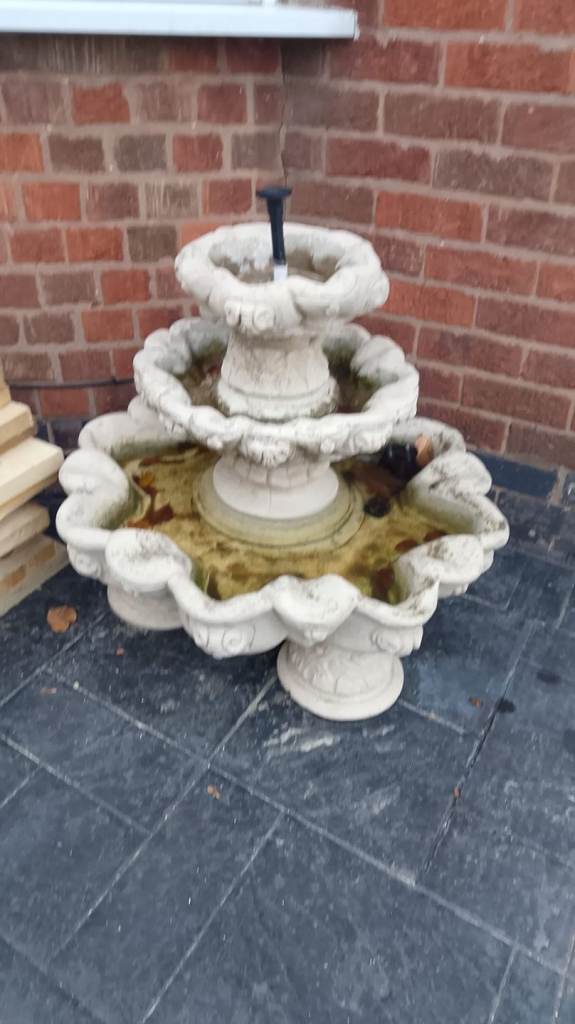 Large waterfall heavy duty stone 