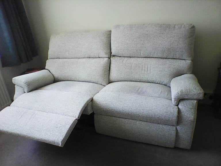 Quality double recliner sofa by Celebrity