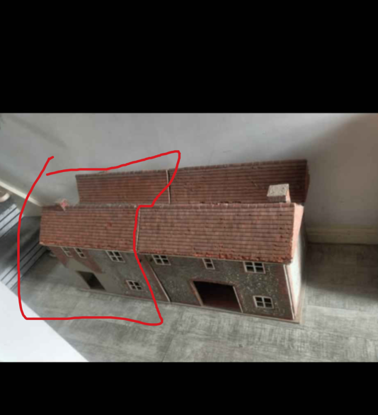 image for Heavy doubled sided dolls houses 