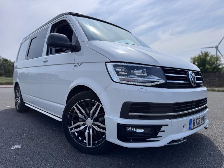 2018 VOLKSWAGEN TRANSPORTER T6 SPORTLINE 204BHP DSG. POP TOP. SOLAR.NO VAT