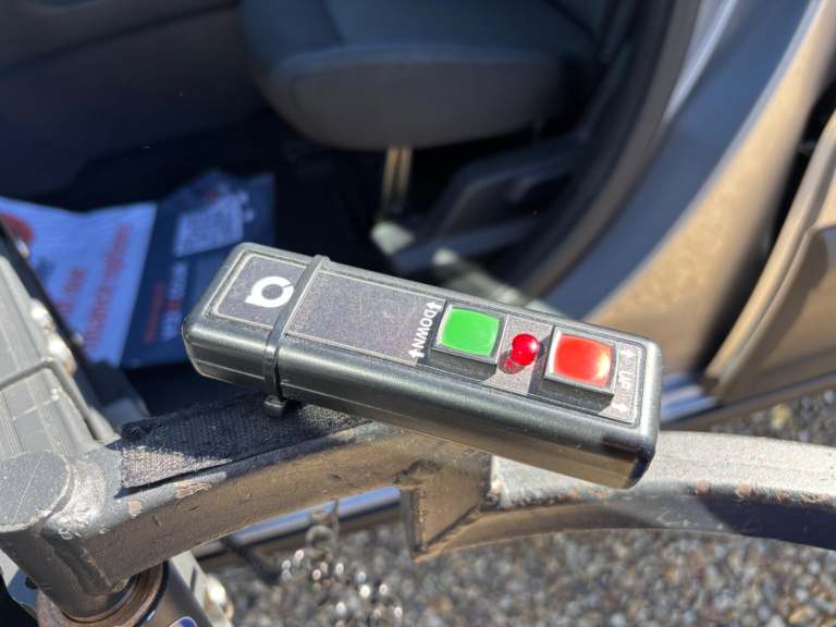 PEUGEOT RIFTER WHEELCHAIR ACCESSIBLE VEHICLE WAV WITH HOIST PASSENGER UP FRONT