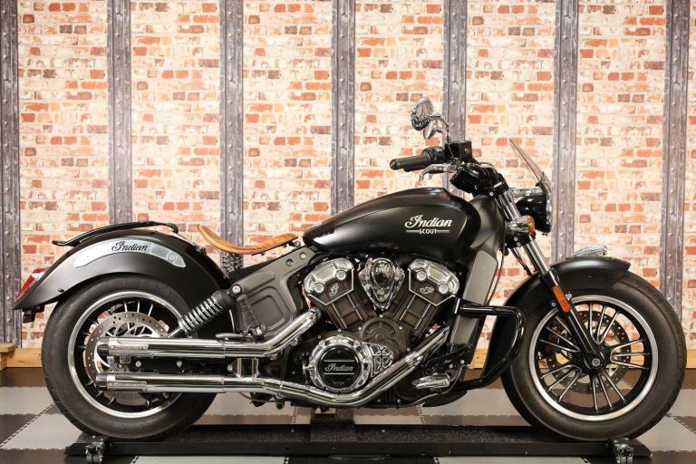 2016 INDIAN SCOUT - ONLY 6,837 MILES - SUPERB CUSTOM CRUISER WITH GREAT EXTRAS