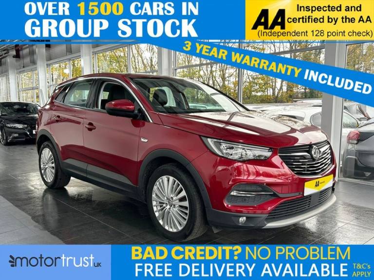 2019 Vauxhall Grandland X 1.2 Turbo GPF Tech Line Nav SUV 5dr Petrol Manual Euro 6 (s/s) (130 ps)...