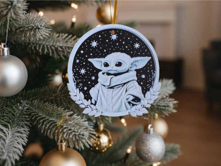 Star Wars Grogu/Baby Yoda Christmas Tree Decoration