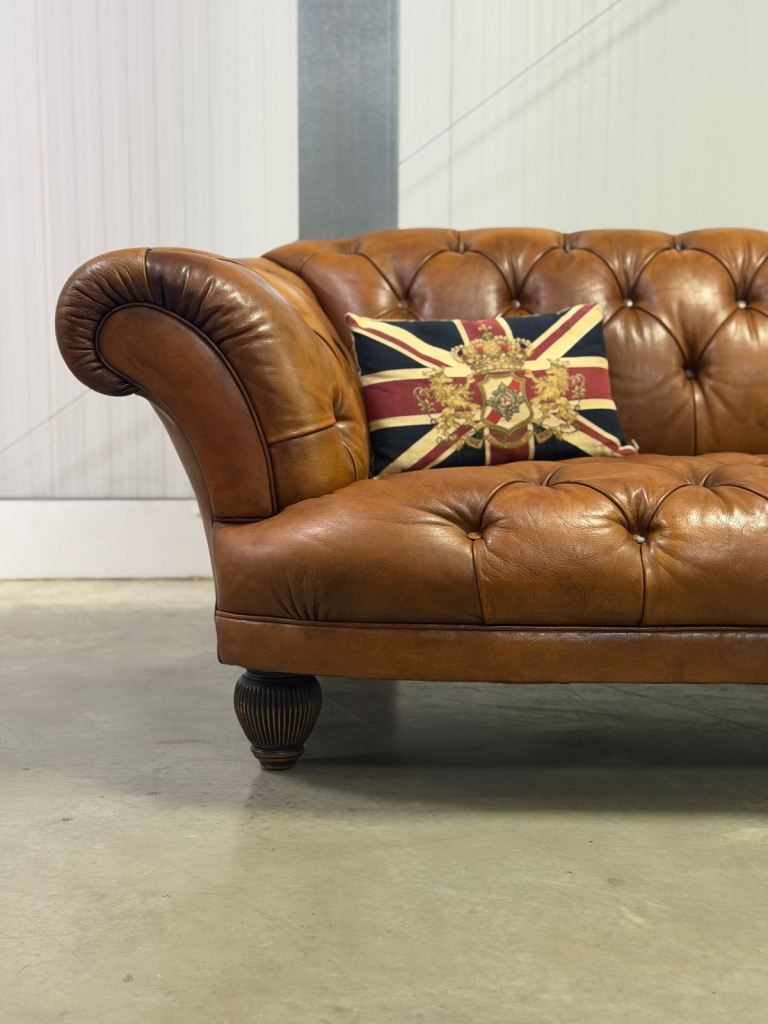 Tetrad Oskar Chesterfield 3/4 Seater Sofa (2 Available) 
