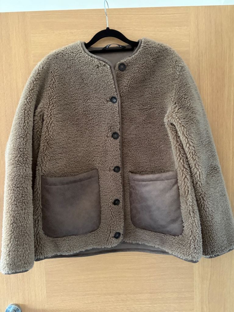 Zara Faux suede women’s jacket size XS