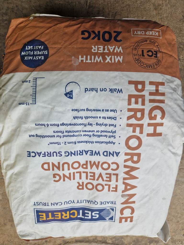 Floor leveling compound
