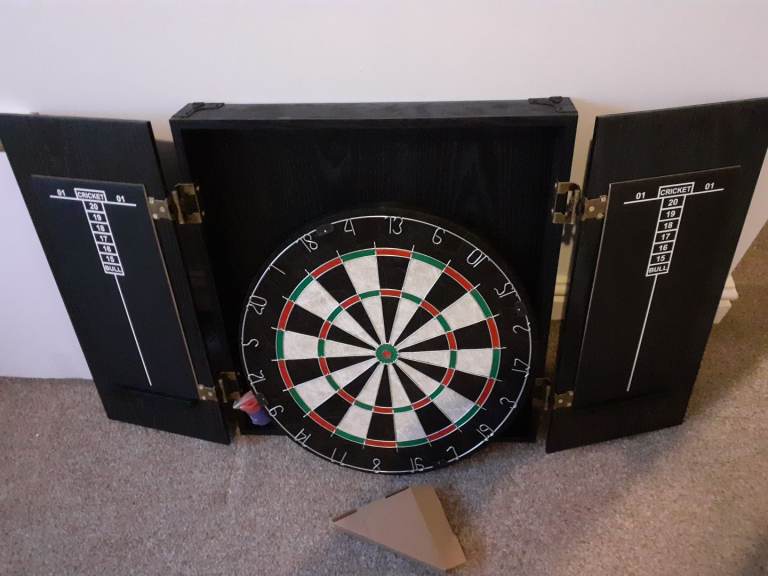Brand New Dartboard Set Up