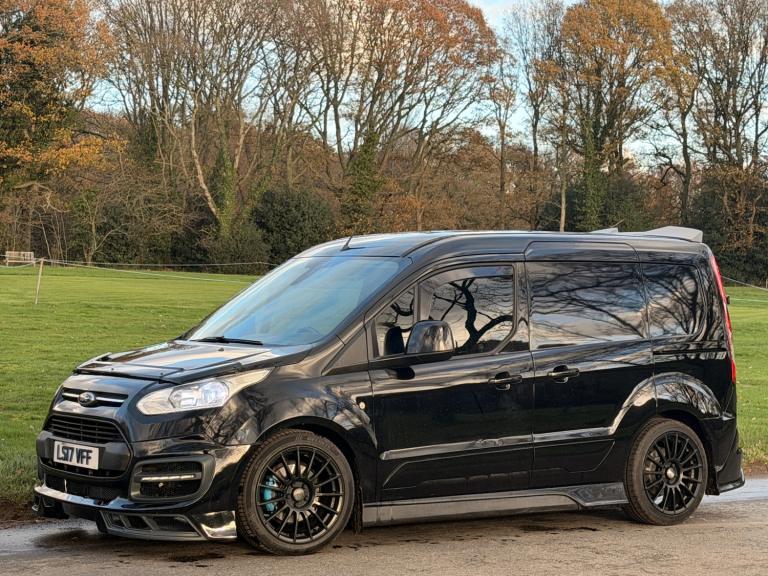 2017 [17] FORD TRANSIT CONNECT 1.5 TDCI MS-RT [120] LIMITED VAN BLACK MANUAL 