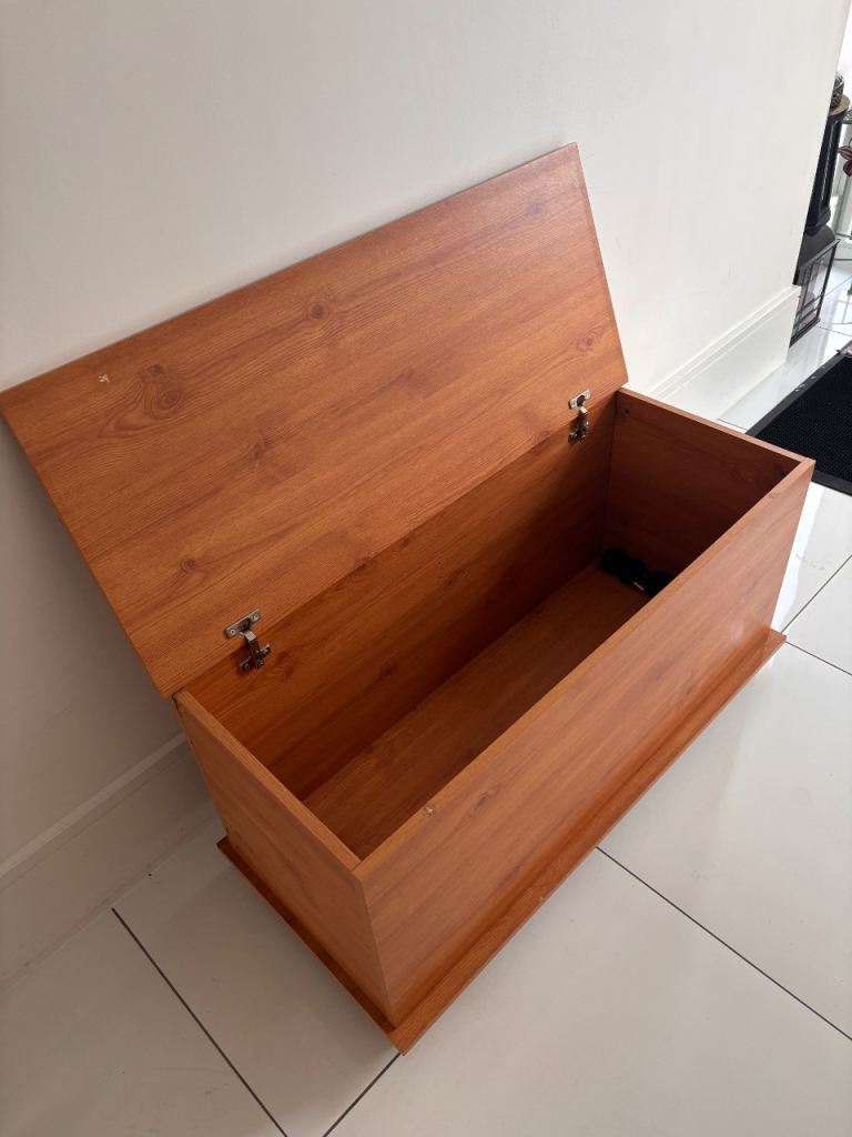 image for Wooden Ottoman 