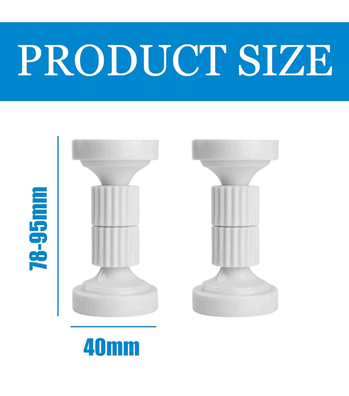 Bnip 2 PCS Headboard Stoppers can be used on any furniture 