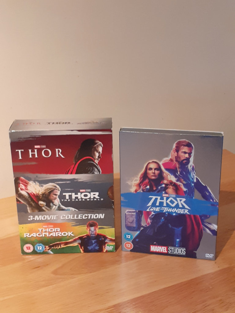 Thor Marvel Studio’s Thor 1-4 Complete Box set - DVD Phase Four