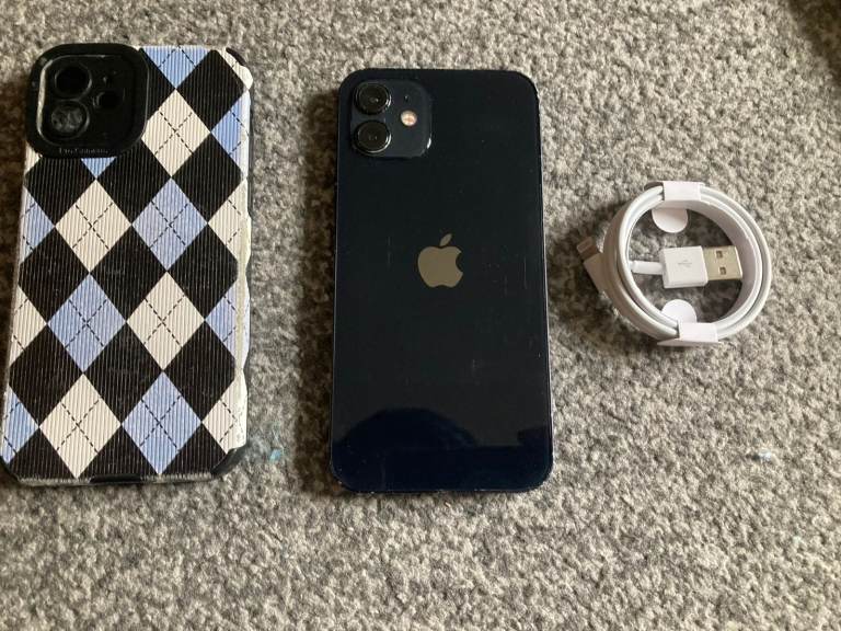 image for iphone 12 64 gb unlocked full working order battery health 94%