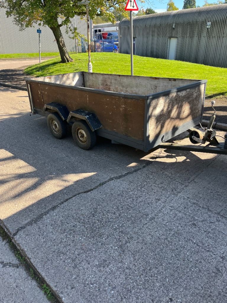 TWIN AXLE TRAILER UNBRAKED 750 KGW