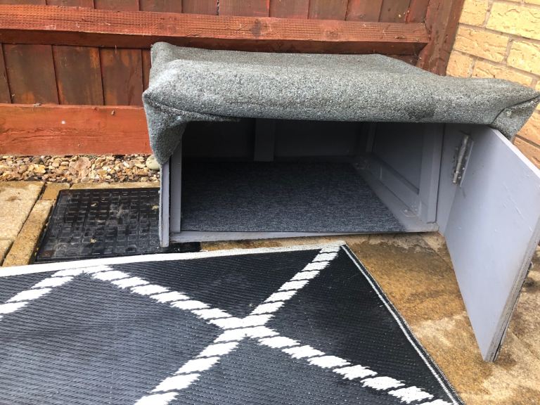 Handmade Wooden Doghouse