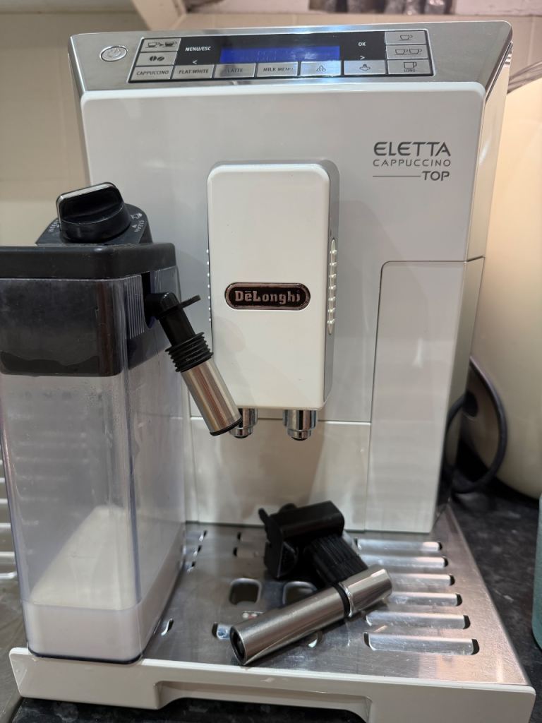 De’Longhi Eletta Cappuccino Top Bean-to-Cup Coffee Machine – Fully Working