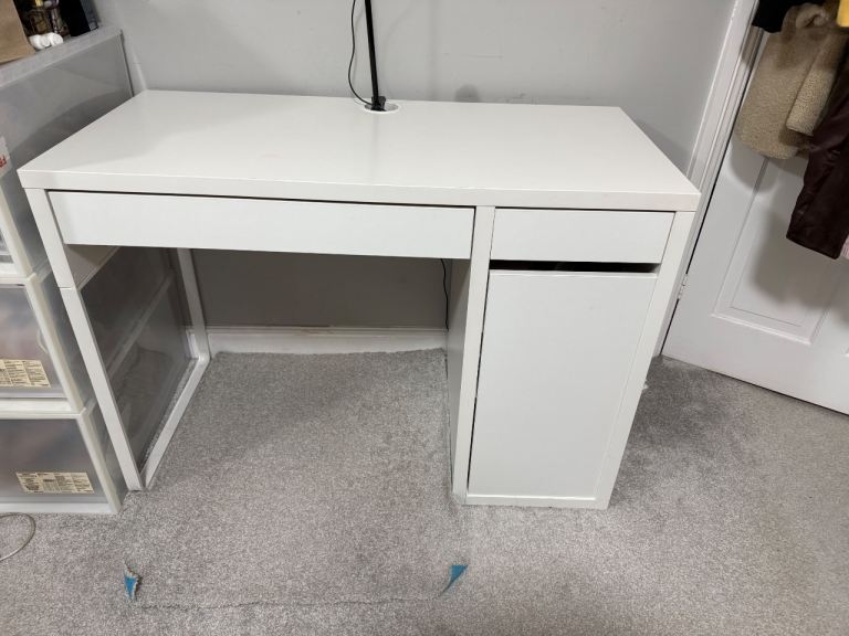 IKEA Micke Office Desk with Drawers