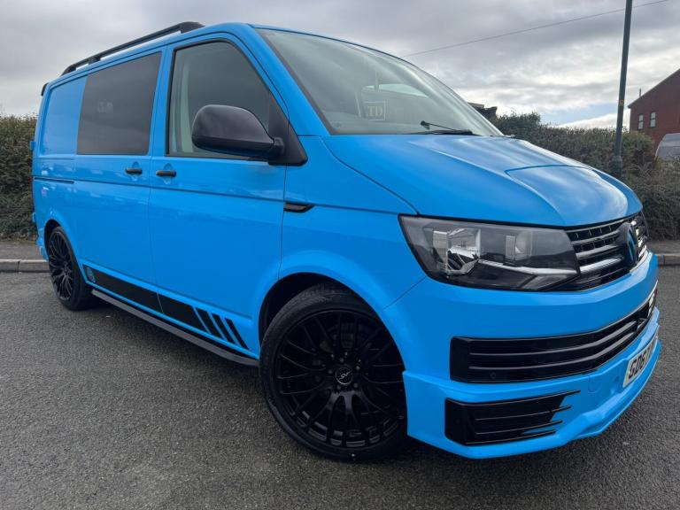 2017 (67) VOLKSWAGEN TRANSPORTER T6 2.0 TDI SWB 6 SEATER KOMBI DAY VAN, ONLY 53K