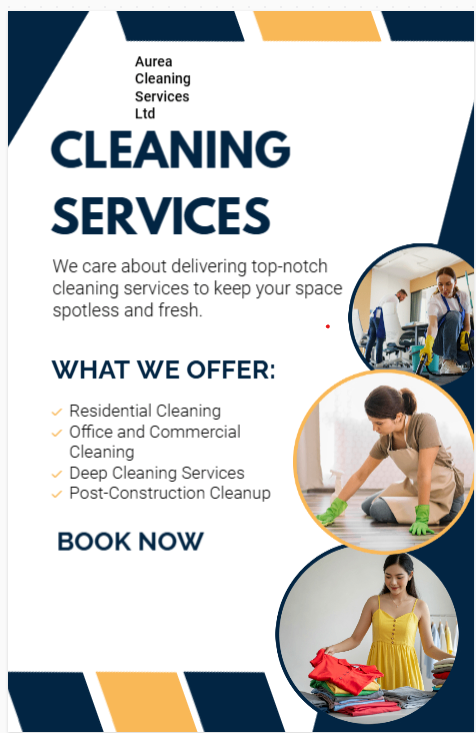 Office Cleaner Service Glasgow - Aurea Cleaning Ltd - Air BnB, End Of Tenancy, Post-Construction 🧼
