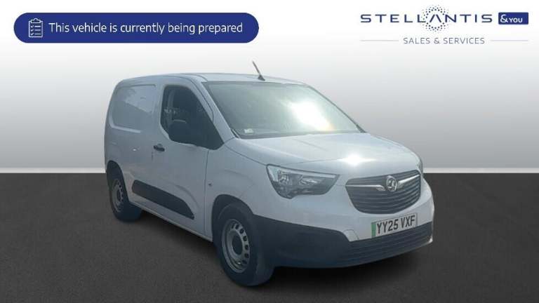 2025 Vauxhall Combo Electric 2300 50kWh Prime Panel Van 5dr Electric Auto L1 (7.4kW Charger) (136...