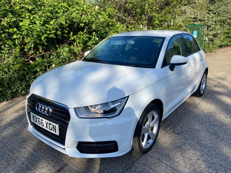 2016 Audi A1 1.6 TDI Sport 5dr White 68k Miles Years MOT Warranty £20 Road Tax HATCHBACK Diesel M...